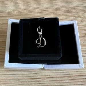 The Letter “D” Necklace or Bracelet Charm